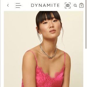 Cheetah Hot Pink Lace-Detailed Top